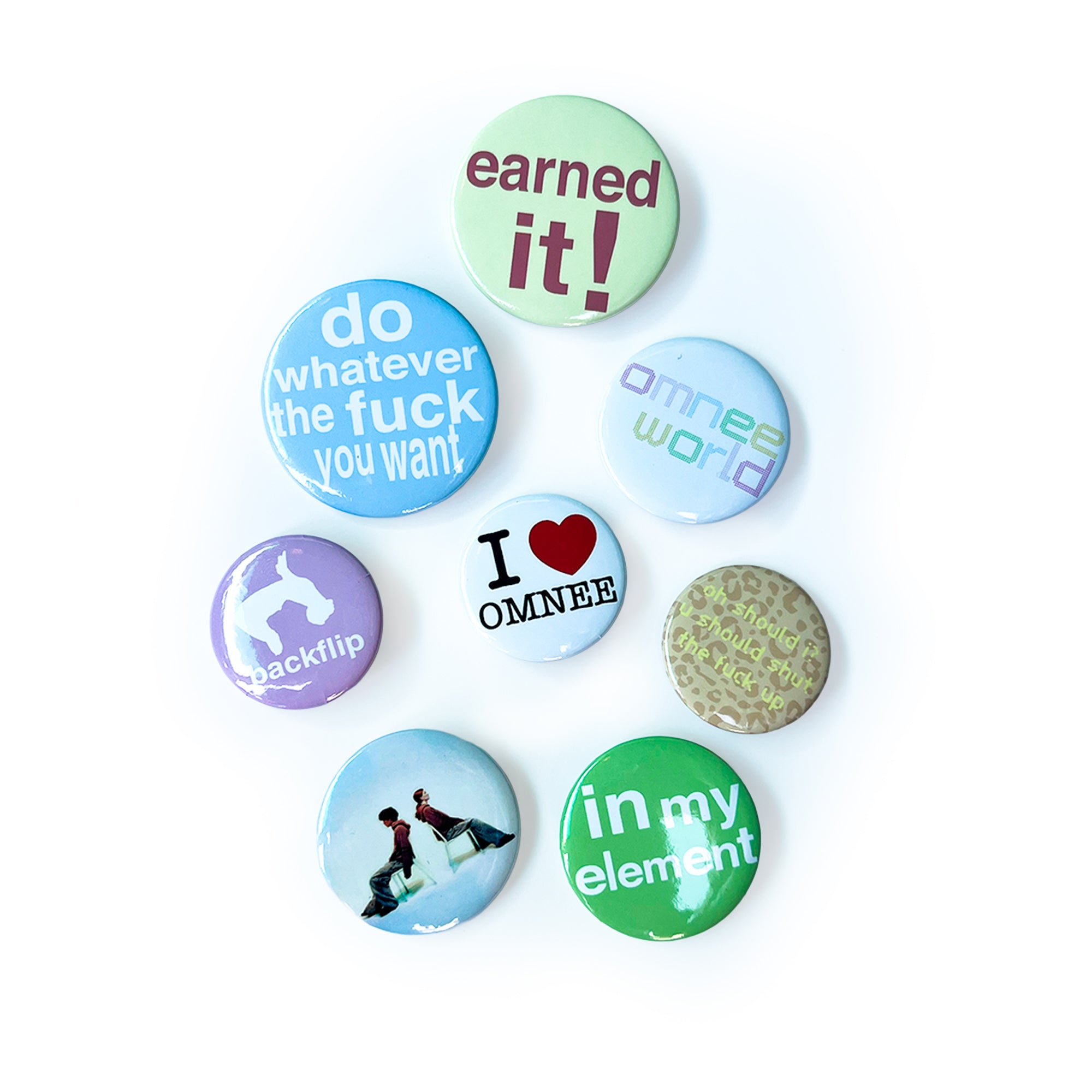 button pin pack – omnee world
